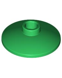 LEGO® Dish 2 x 2 Inverted (Radar) 4740 green