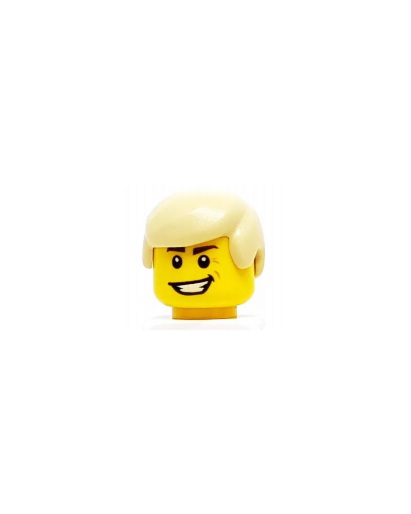 Lego tan Minifigura Cabello/Peluca X1 para hombre/niños/de hombre 