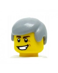LEGO® Haar man Grijs voor minifiguren 3901