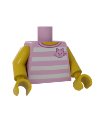 LEGO® Roze Torso voor meisje 973pb2339c01