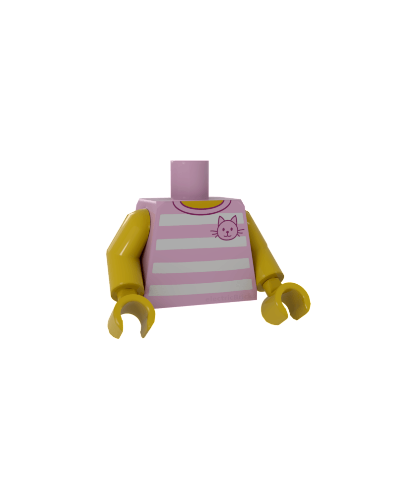 LEGO® Roze Torso voor meisje 973pb2339c01 LEGO® Roze Torso voor meisje 973pb2339c01