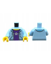 LEGO® Blau-Lila Torso mit Kapuze 973pb2339c01