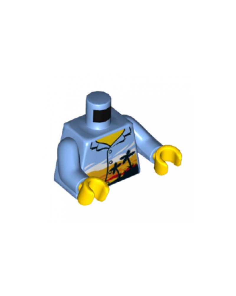 Torso LEGO® Hawai palmeras 973pb3168c01