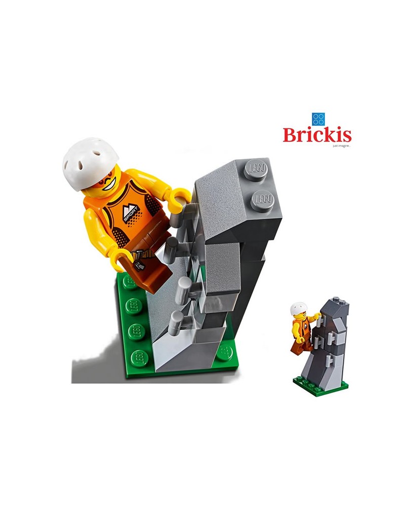 LEGO® Minifigur Bergsteiger + Zubehör SET