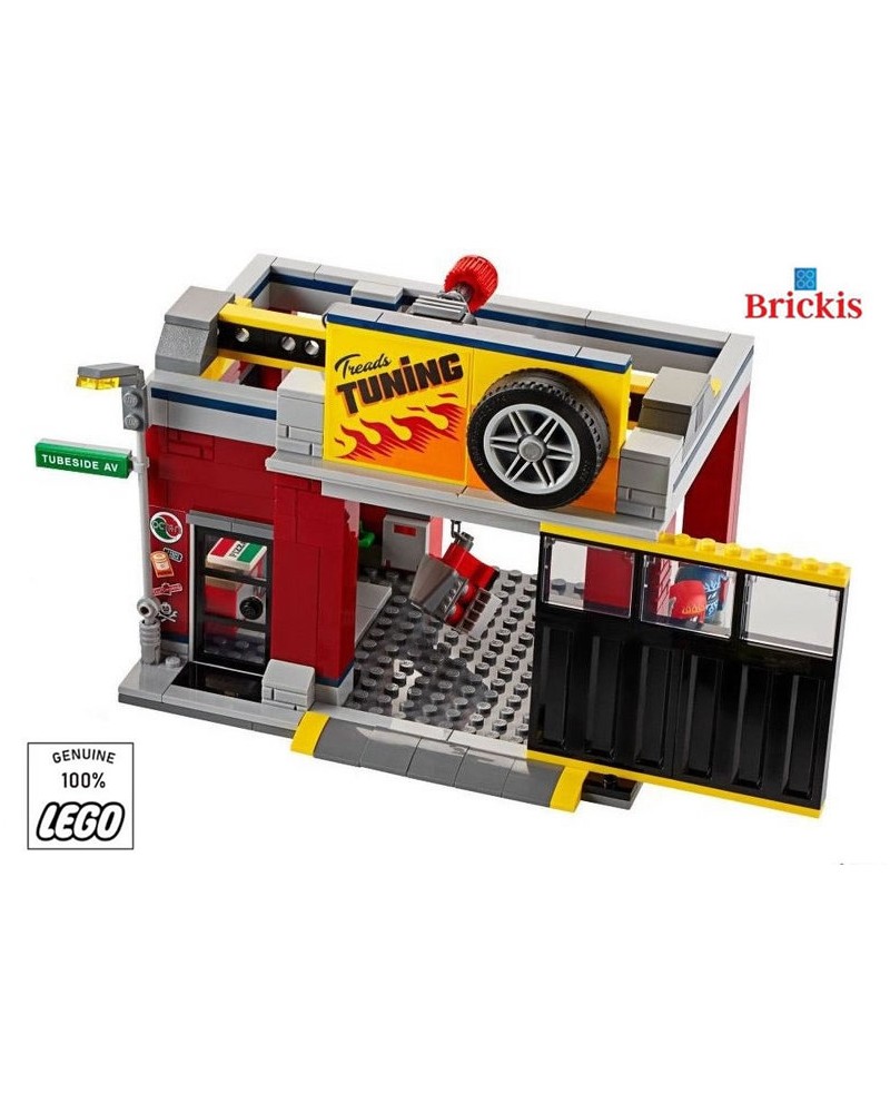 LEGO® Car Mechanic Garage Service Center Tuning Workshop