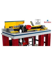 Lego mécanique Garage Atelier Custom Model-Comprend FORD mécanicien Figurine 