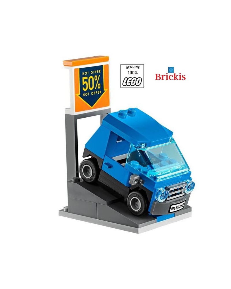 LEGO® Support de rampe de vente de voitures Smart et de véhicules City