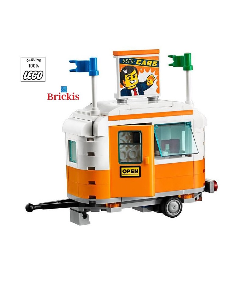 LEGO® Camionnette de vente de voitures caravane camping-car