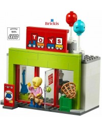 Tienda de juguetes LEGO® City + 2 minifiguras