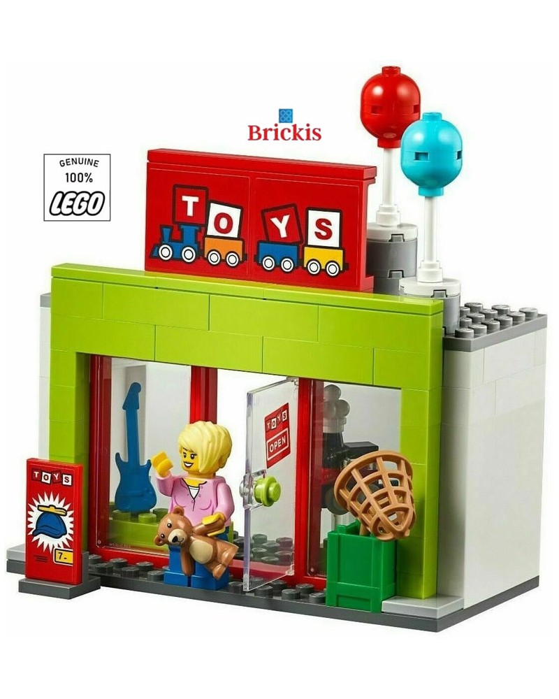 Tienda de juguetes LEGO® City + 2 minifiguras