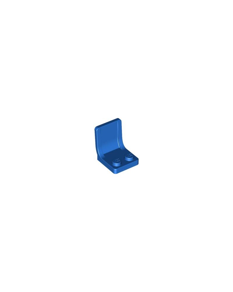 LEGO® Blue Seat Chair 2x2 with Center Sprue Mark 4079b