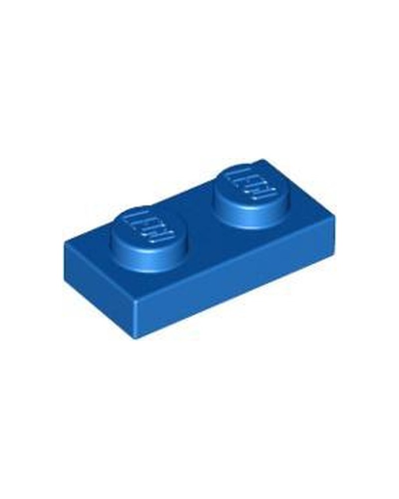 LEGO® Plaat 1x2 Blauw 3023