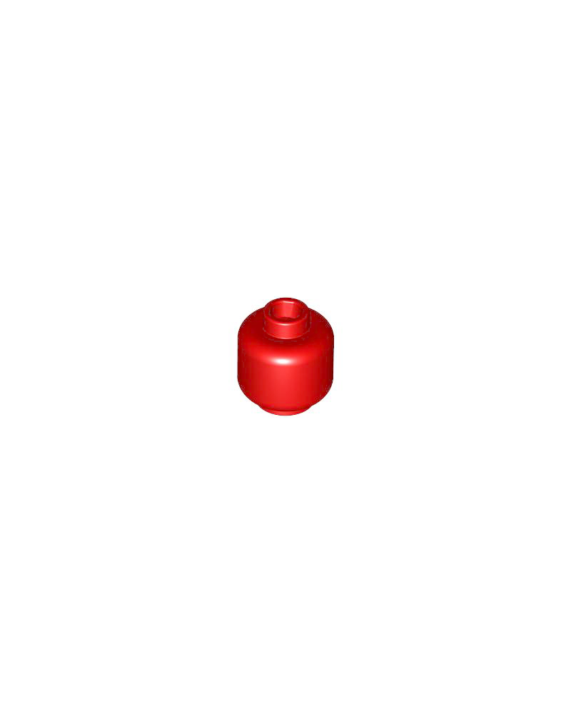 LEGO® Minifigur, Kopf Rot 3626c