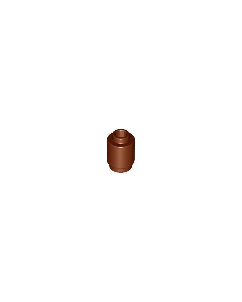 ID 3062b LEGO® Reddish Brown Brick Round 1 x 1 Open Stud 