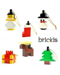 LEGO® Kerstmis Kerstboom kerstbol voor de feesten of tafel decoratie