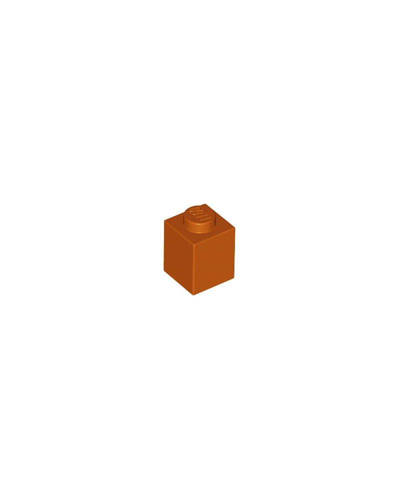Lego 8x Stein 1x1 Dunkel Orange Dark Orange Brick 3005 Neuware New 