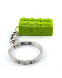 LEGO ® keychain personalised with name