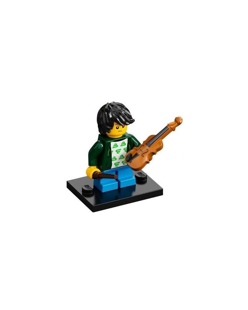 LEGO® minifigure violin player + accessories