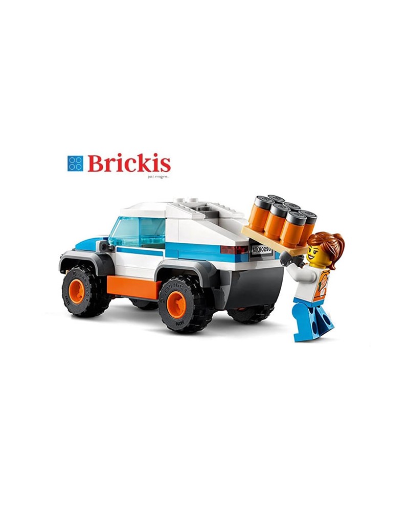 LEGO® City Soda Truck & Driver minifigure set