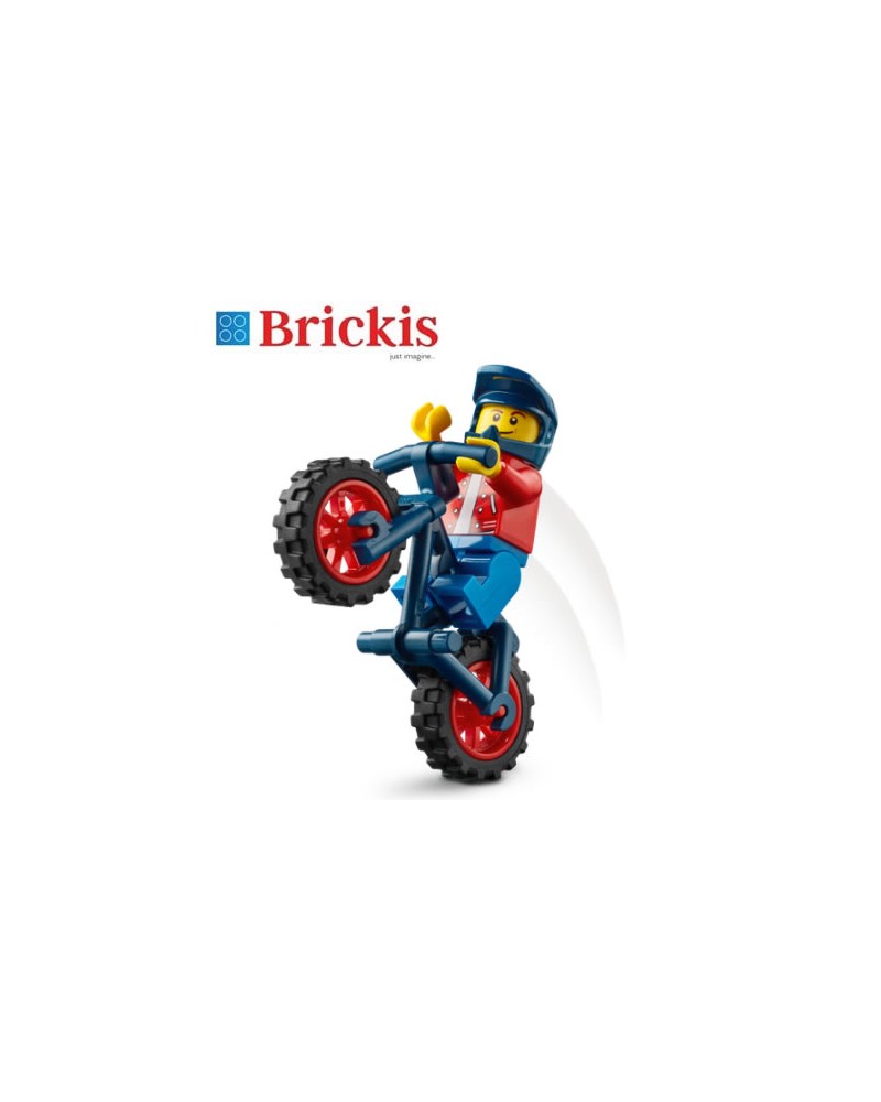 LEGO® MOUNTAIN BIKER Minifigur + bike