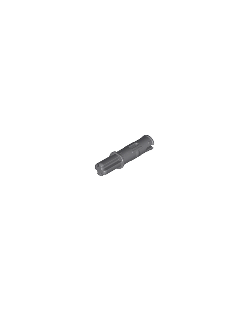 LEGO® Technic Dark Bluish Gray Technic, Axle 3L Friction Ridges Lengthwise 11214