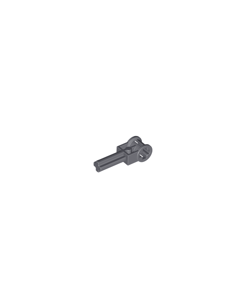 LEGO® Dark Bluish Grey Technic, Axle 2 Handle Axle Connector 6553