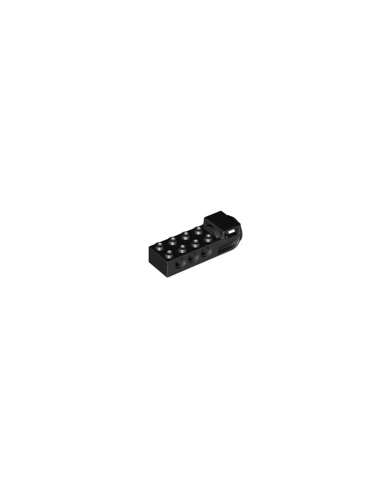 LEGO® Stein 2 x 4 mit Nadellöchern schwarz 18585