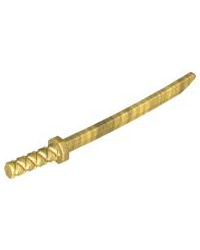 LEGO® Weapon Sword pearl gold 30173b