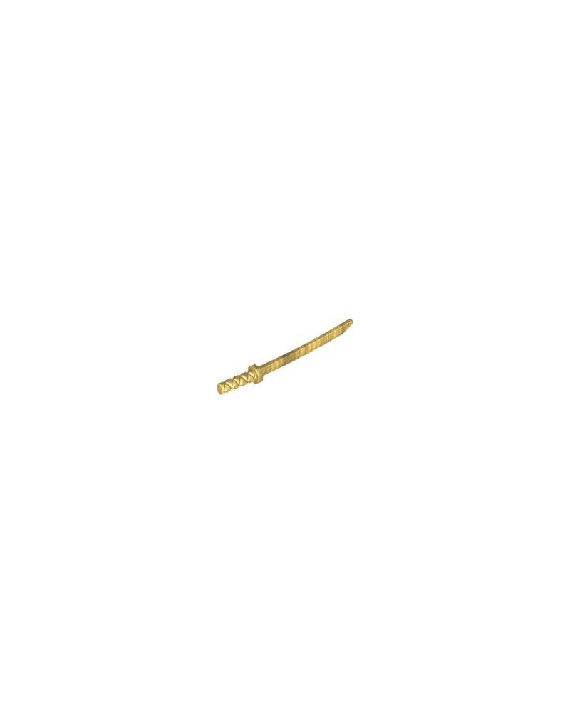 Minifigure, Weapon Sword, Shamshir/Katana (Square Guard) with
