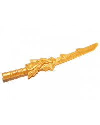 LEGO® Minifigur Waffe Schwert Perlgold 93055
