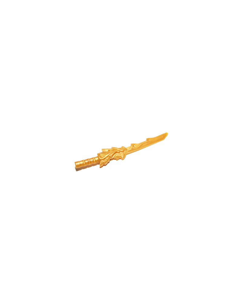 LEGO® Minifigur Waffe Schwert Perlgold 93055