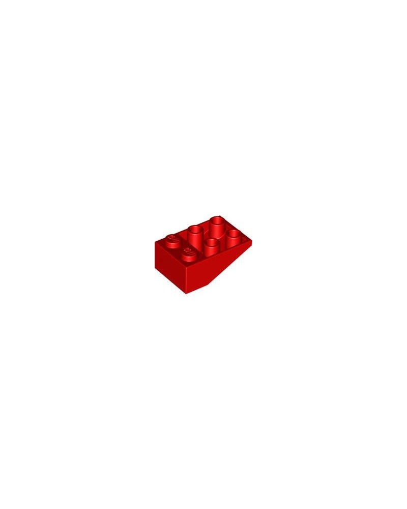 LEGO Slope Inverted 33 3 x 2 red 3747b