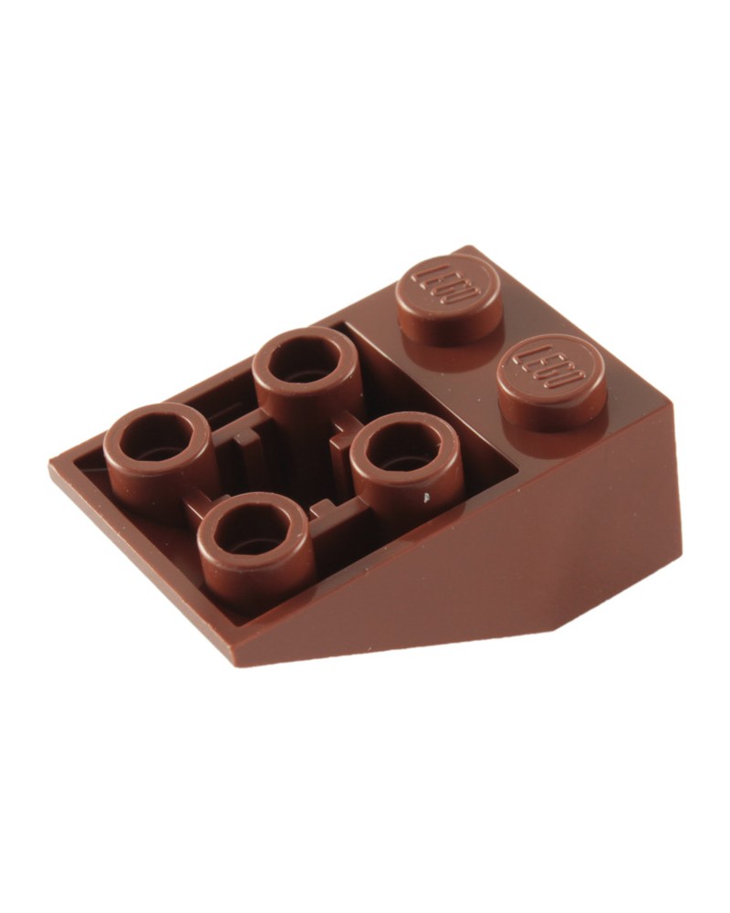 LEGO® dakpan omgekeerd 33 3 x 2 roodachtig bruin 3747b