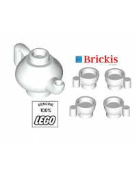 Tetera LEGO® con 4 tazas