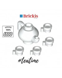 LEGO® Teapot with 4 cups