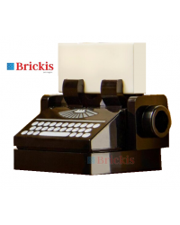 Máquina de escribir LEGO® Vintage con teclado del set 10278