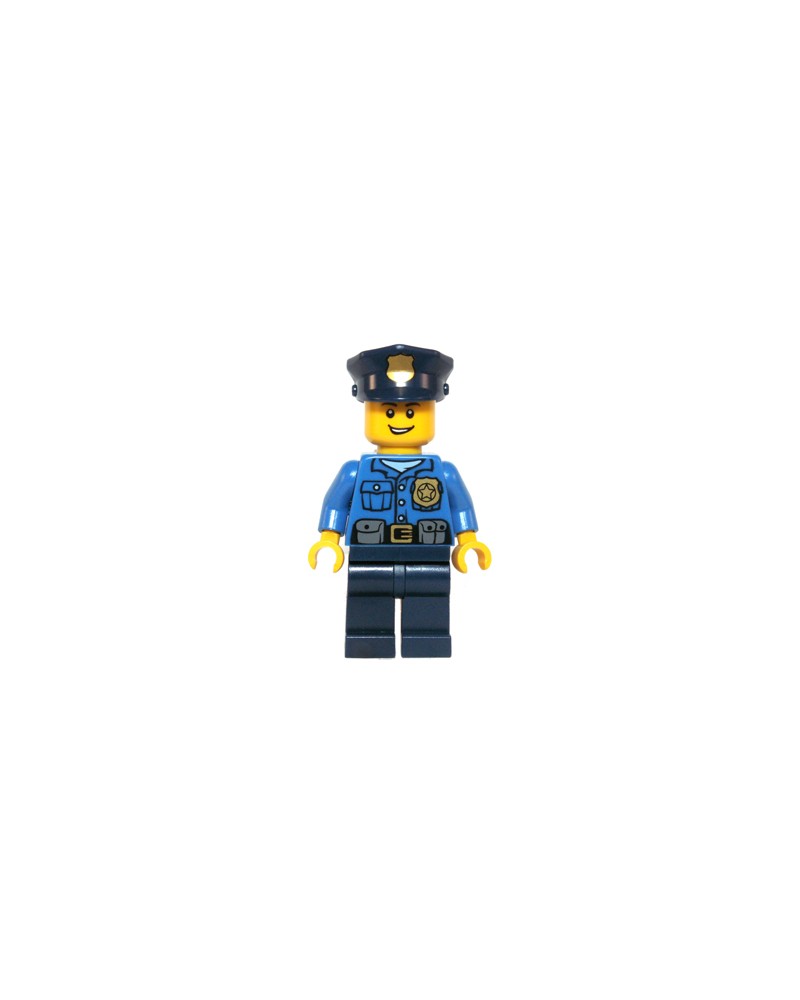 LEGO® minifigura policia - insignia de oro hol042