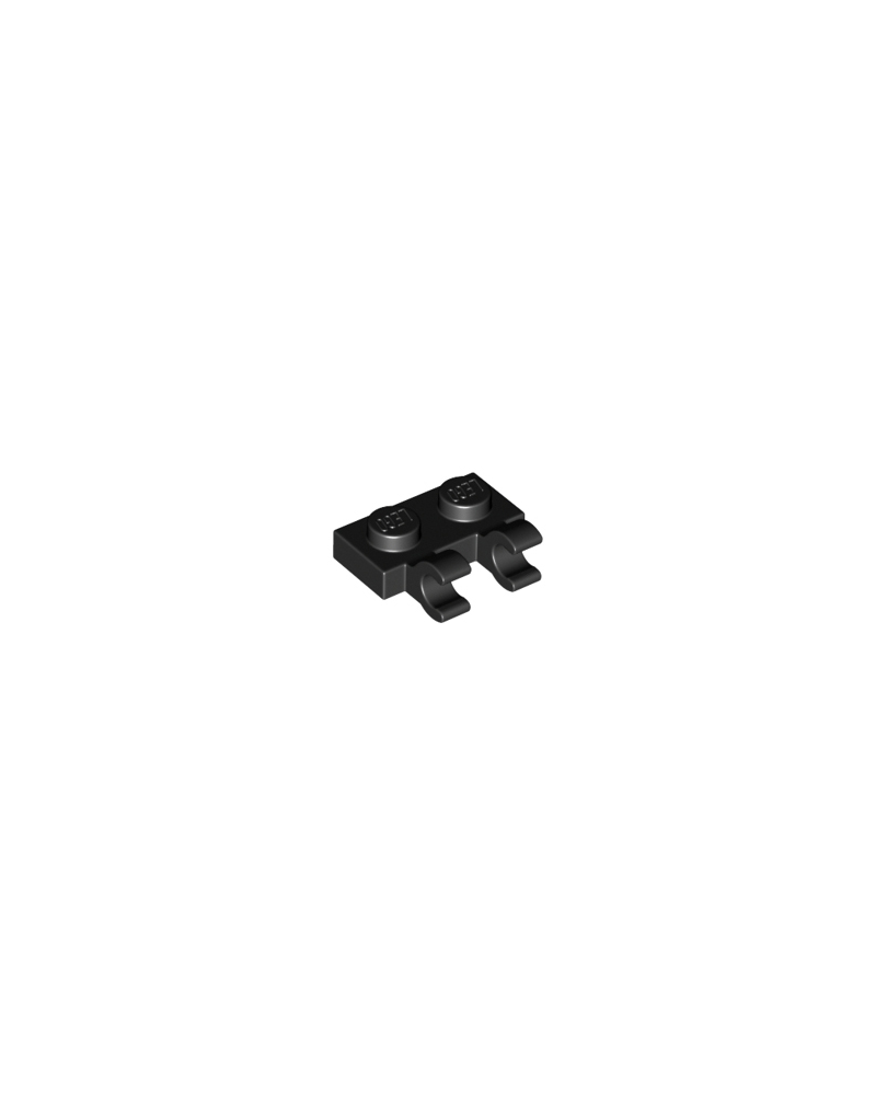 LEGO® Black Plate Modified 1 x 2 60470b