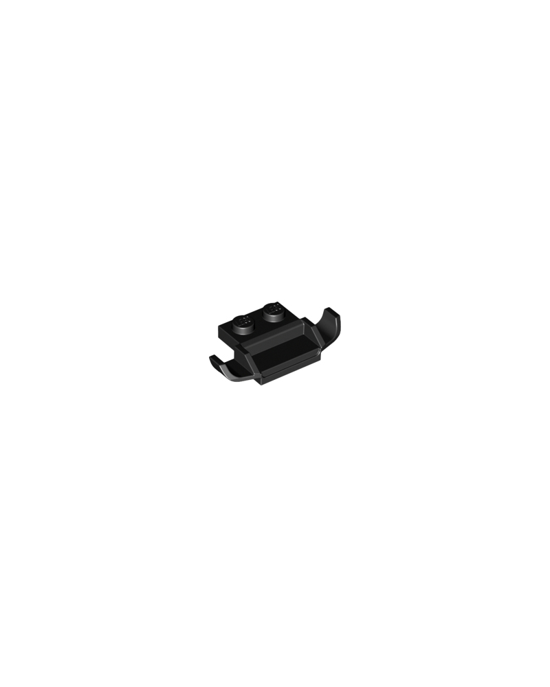 LEGO® zwarte plaat aangepast 1 x 2 50949