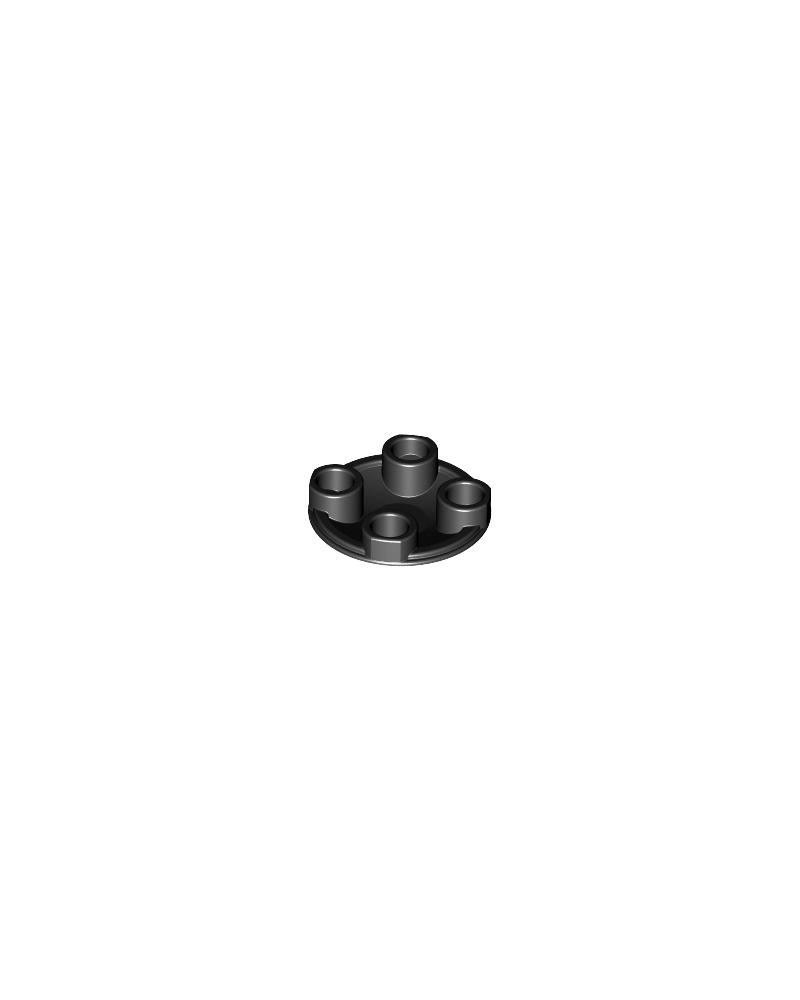LEGO® Black Plate Round 2x2 2654