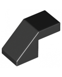 LEGO® schwarze Dachziegel 45 2x1 28192