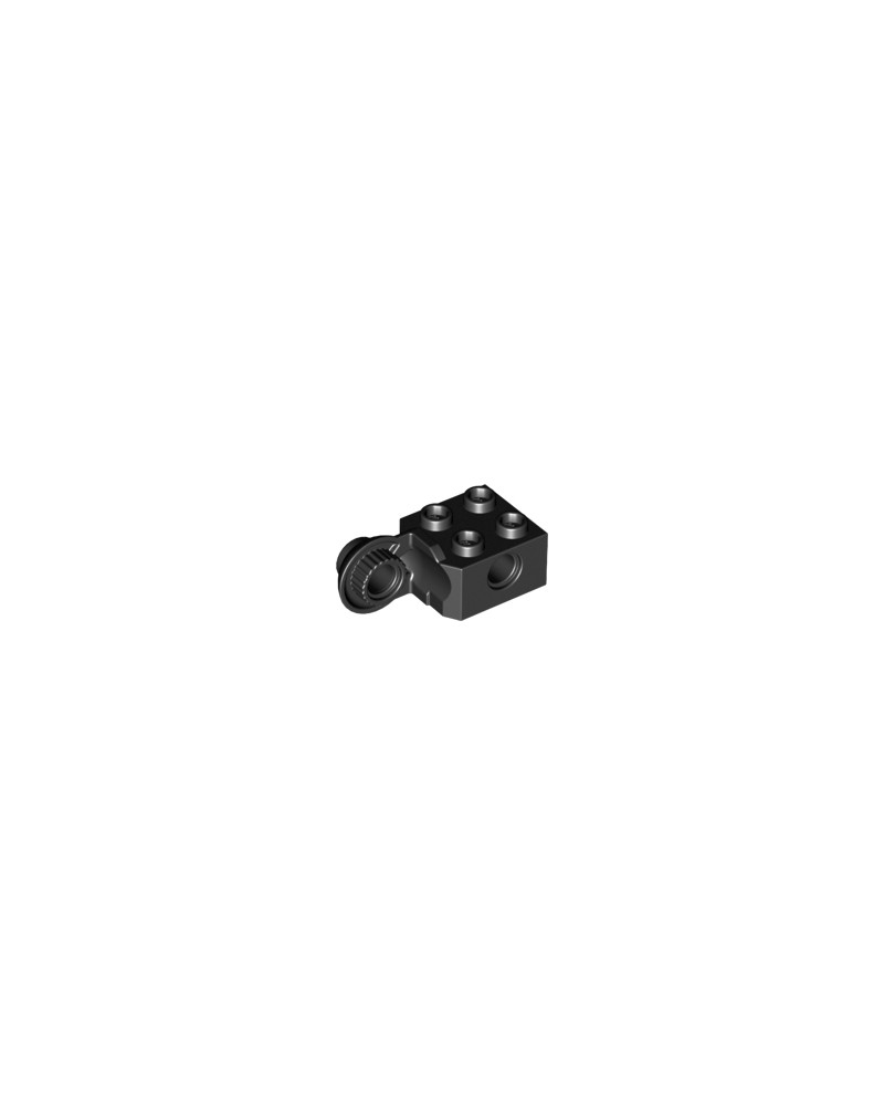 LEGO® Technic zwarte steen gemodificeerd 48171