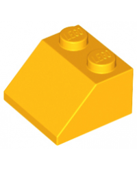 LEGO® fel licht oranje dakpan 45 2x2 3039