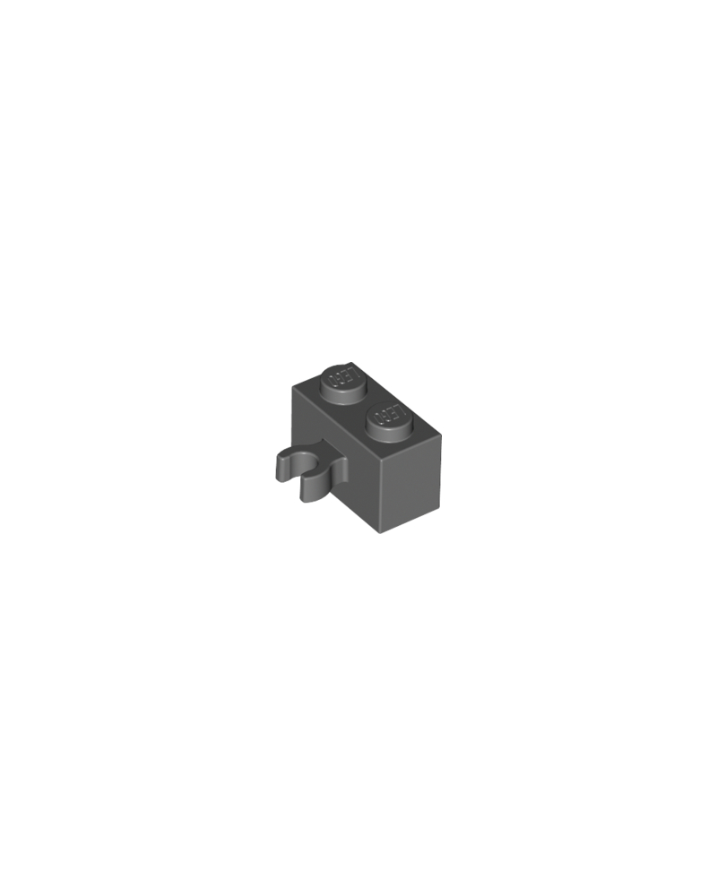 LEGO® Dark bluish gray brick modified 1x2 30237b