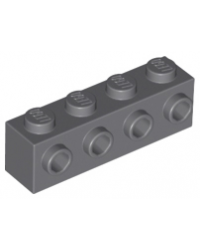 LEGO® gris azulado oscuro ladrillo modificado 1x4 30414