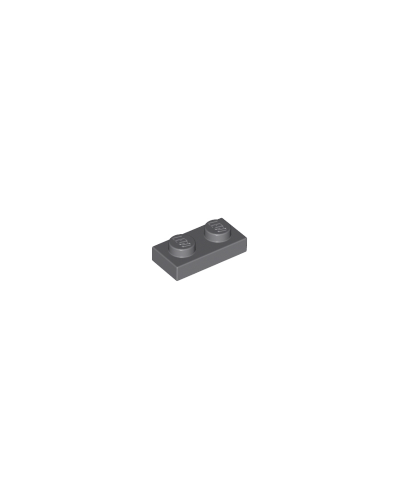 LEGO® gris azulado oscuro plate 1 x 2 3023
