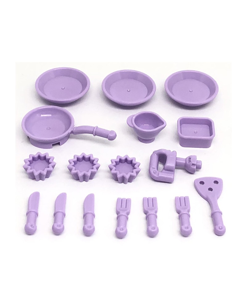 LEGO® Kitchen accessories 17 pieces pots pans spoons 93082
