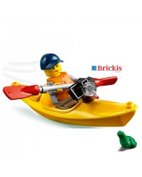 LEGO® Wildwasser-Rafting mit Kajak