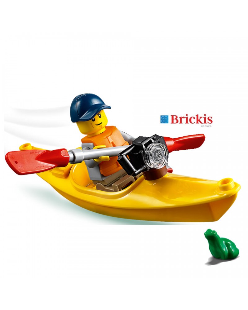 LEGO® Rafting en eaux vives avec Kayak