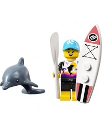 LEGO® minifigur serie 21 71029 Paddle Surfer